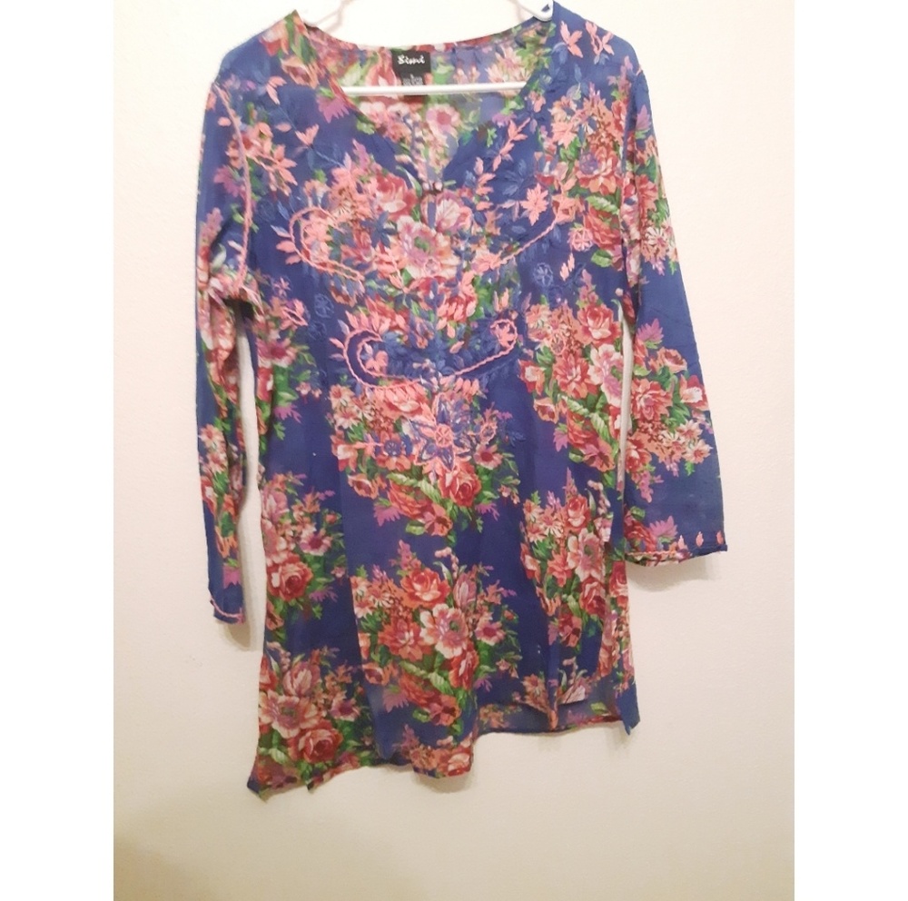 Floral blouse